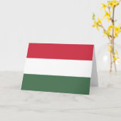 Hongaarse vlag kaart (Gele Bloem)