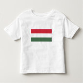 Hongaarse vlag kinder shirts (Voorkant)