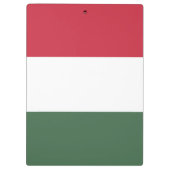 Hongaarse vlag klembord (Achterkant)