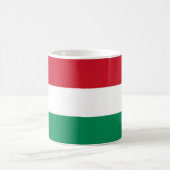 Hongaarse vlag koffiemok (Center)