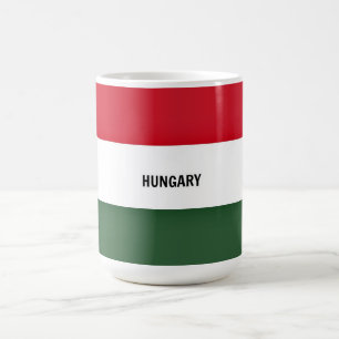 Hongaarse vlag koffiemok