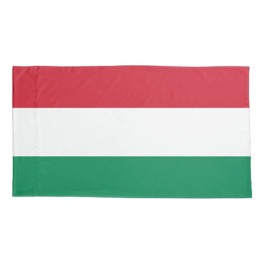 Hongaarse vlag kussensloop (Achterkant)