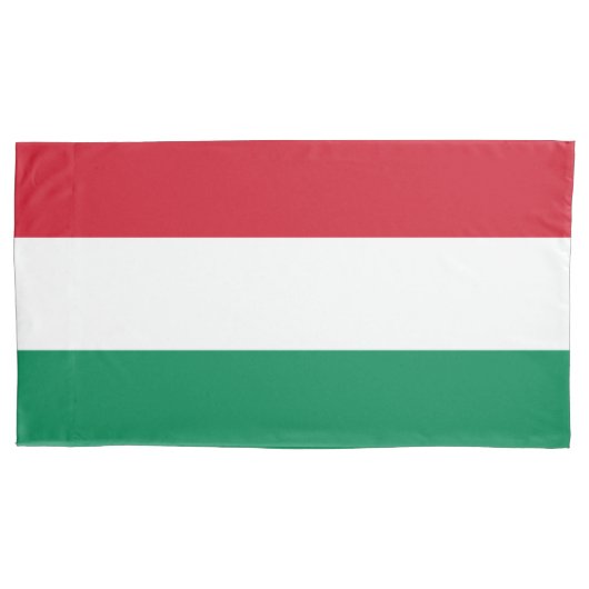 Hongaarse vlag kussensloop (Voorkant)