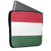 Hongaarse vlag laptop sleeve (Voorkant Rechts)