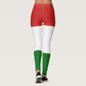 Hongaarse vlag leggings (Achterkant)