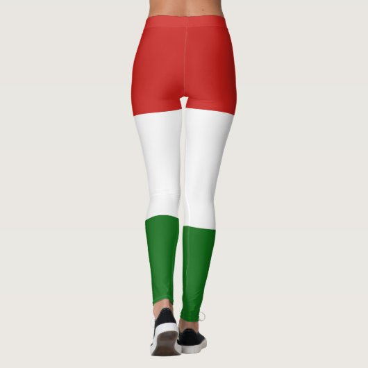 Hongaarse vlag leggings (Achterkant)