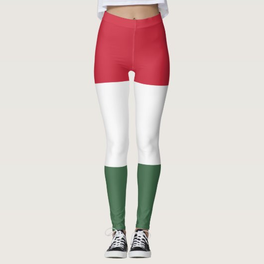 Hongaarse vlag leggings (Voorkant)