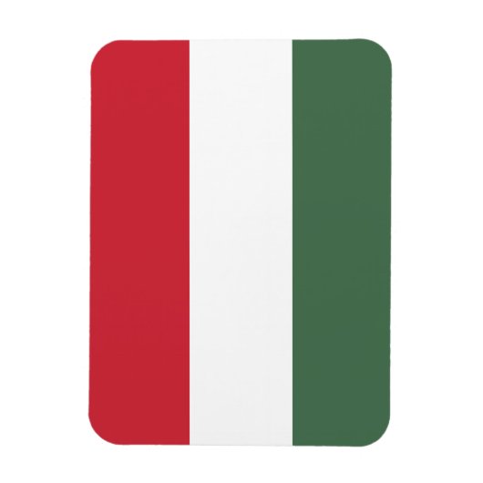 Hongaarse vlag magneet (Verticaal)