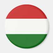 Hongaarse vlag magneet (Voorkant)