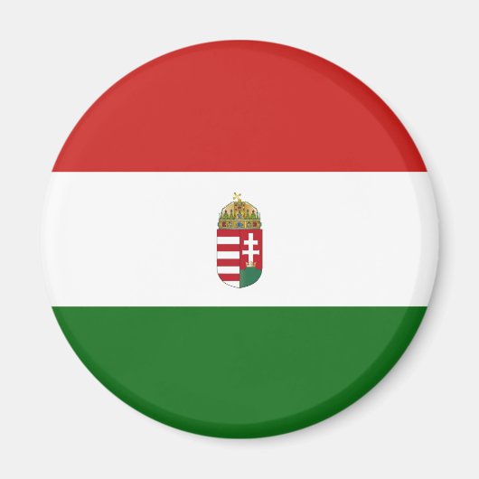 Hongaarse vlag magneet (Voorkant)