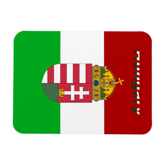 Hongaarse vlag magneet (Horizontaal)