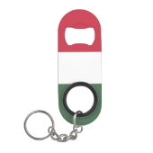 Hongaarse vlag mini flessenopener (Voorkant)