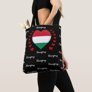 Hongaarse vlag/mode van de Hongaarse vlag/sport Tote Bag