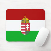 Hongaarse vlag muismat (Met muis)