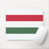Hongaarse vlag muismat (Met muis)