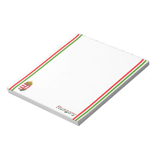 Hongaarse vlag notitieblok