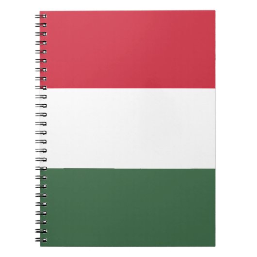 Hongaarse vlag notitieboek (Voorkant)