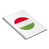 Hongaarse vlag notitieboek (Rechterzijde)