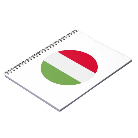 Hongaarse vlag notitieboek (Linkerzijde)