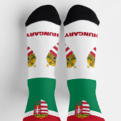 Hongaarse vlag Patriotic, Sustainable Hungary Sokken (Top)