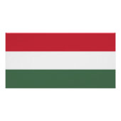 Hongaarse vlag perfect poster (Voorkant)