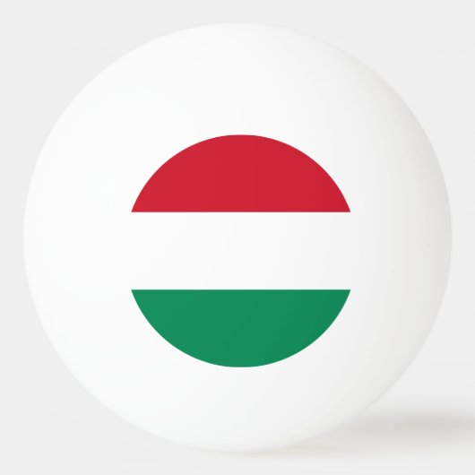 Hongaarse vlag pingpongbal (Achterkant)