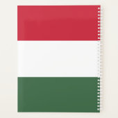 Hongaarse vlag planner (Achterkant)
