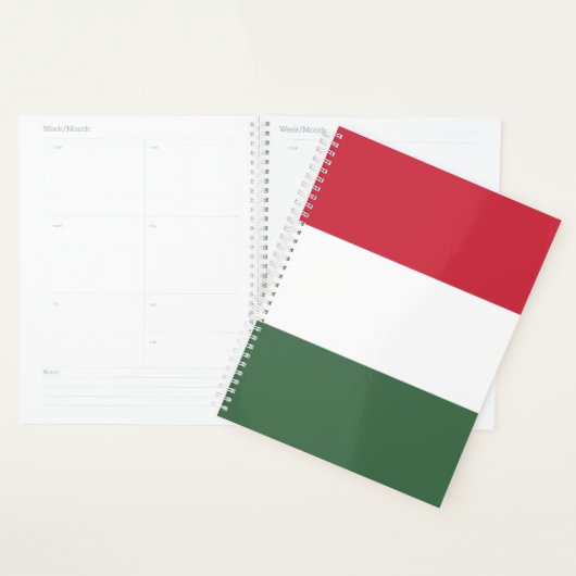 Hongaarse vlag planner (Display)