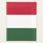 Hongaarse vlag planner (Voorkant)