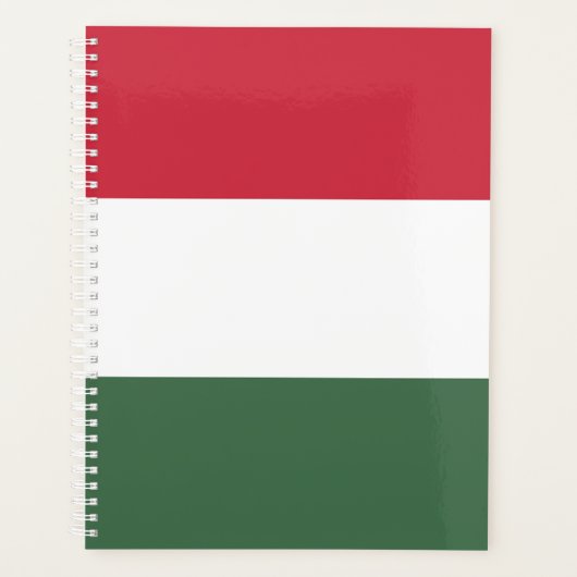 Hongaarse vlag planner (Voorkant)