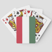 Hongaarse vlag pokerkaarten (Achterkant)