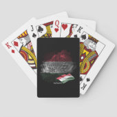 Hongaarse vlag pokerkaarten (Achterkant)