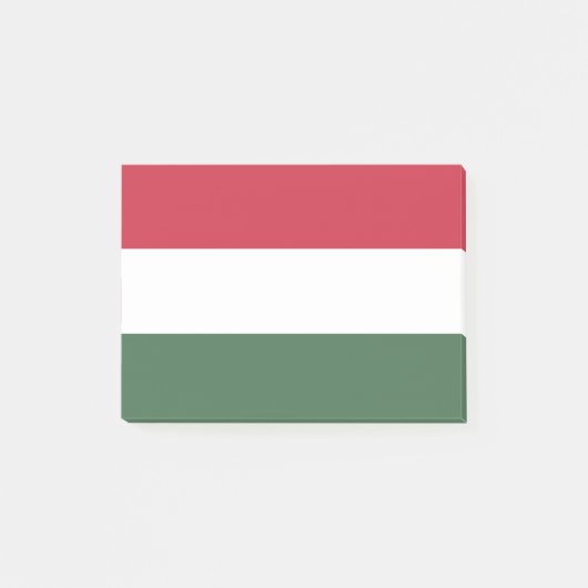 Hongaarse vlag post-it® notes (Voorkant)