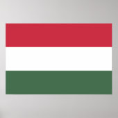Hongaarse vlag poster (Voorkant)