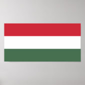 Hongaarse vlag poster (Voorkant)