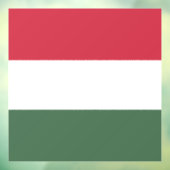 Hongaarse vlag raamsticker (Vel 3)