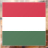 Hongaarse vlag raamsticker (Vel 2)