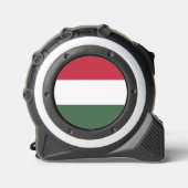 Hongaarse vlag rolmaat (Voorkant)