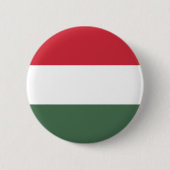 Hongaarse vlag ronde button 5,7 cm (Voorkant)