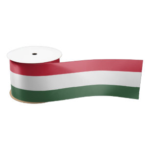Hongaarse vlag satijnen lint