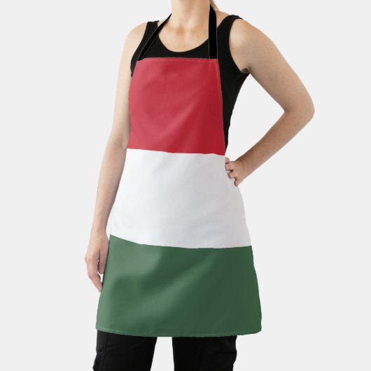 Hongaarse vlag schort (Insitu)