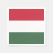 Hongaarse vlag servet (Voorkant)