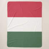 Hongaarse vlag sherpa deken (Voorkant)