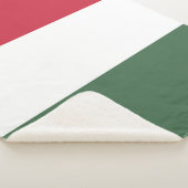 Hongaarse vlag sherpa deken (3/4)