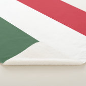 Hongaarse vlag sherpa deken (3/4)