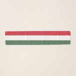 Hongaarse vlag sjaal<br><div class="desc">Patriottische vlag van Hongarije.</div>
