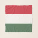 Hongaarse vlag sjaal<br><div class="desc">Patriottische vlag van Hongarije.</div>