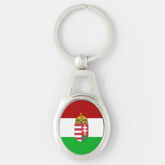 Hongaarse vlag sleutelhanger (Voorkant)