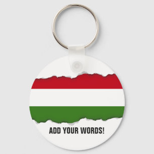 Hongaarse vlag sleutelhanger