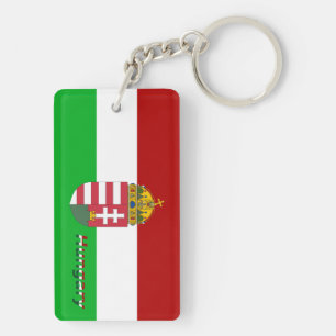Hongaarse vlag sleutelhanger